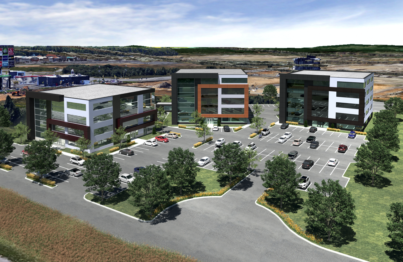 #3tours #3toursdelacité #tourabureaux #bureauxàvendre #mirabel #bureauxmirabel #investissementrayjunior